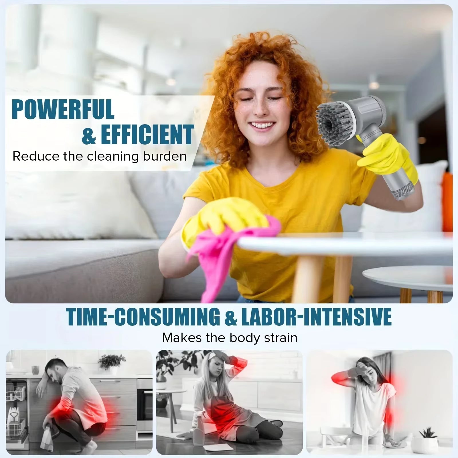 SwiftScrub 360™ | Cordless Power Cleaning Brush