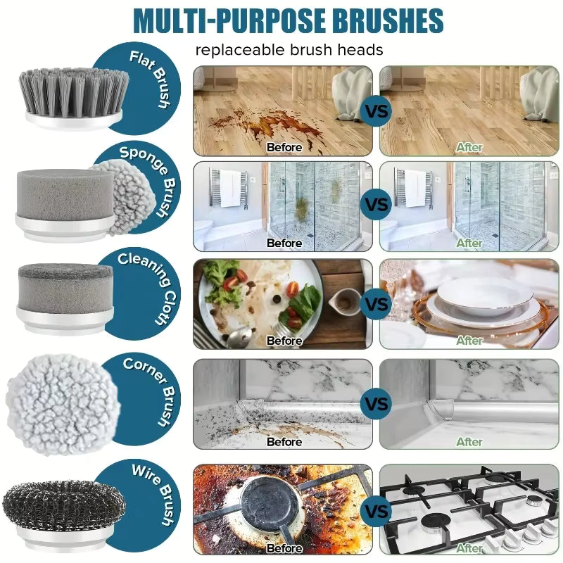 SwiftScrub 360™ | Cordless Power Cleaning Brush